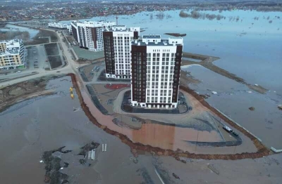 В Оренбурге уровень воды превысил критическую отметку и продолжается повышаться